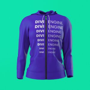 Hoodie-Women-2.jpg Purple Divi Engine Text Zipper Hoodie